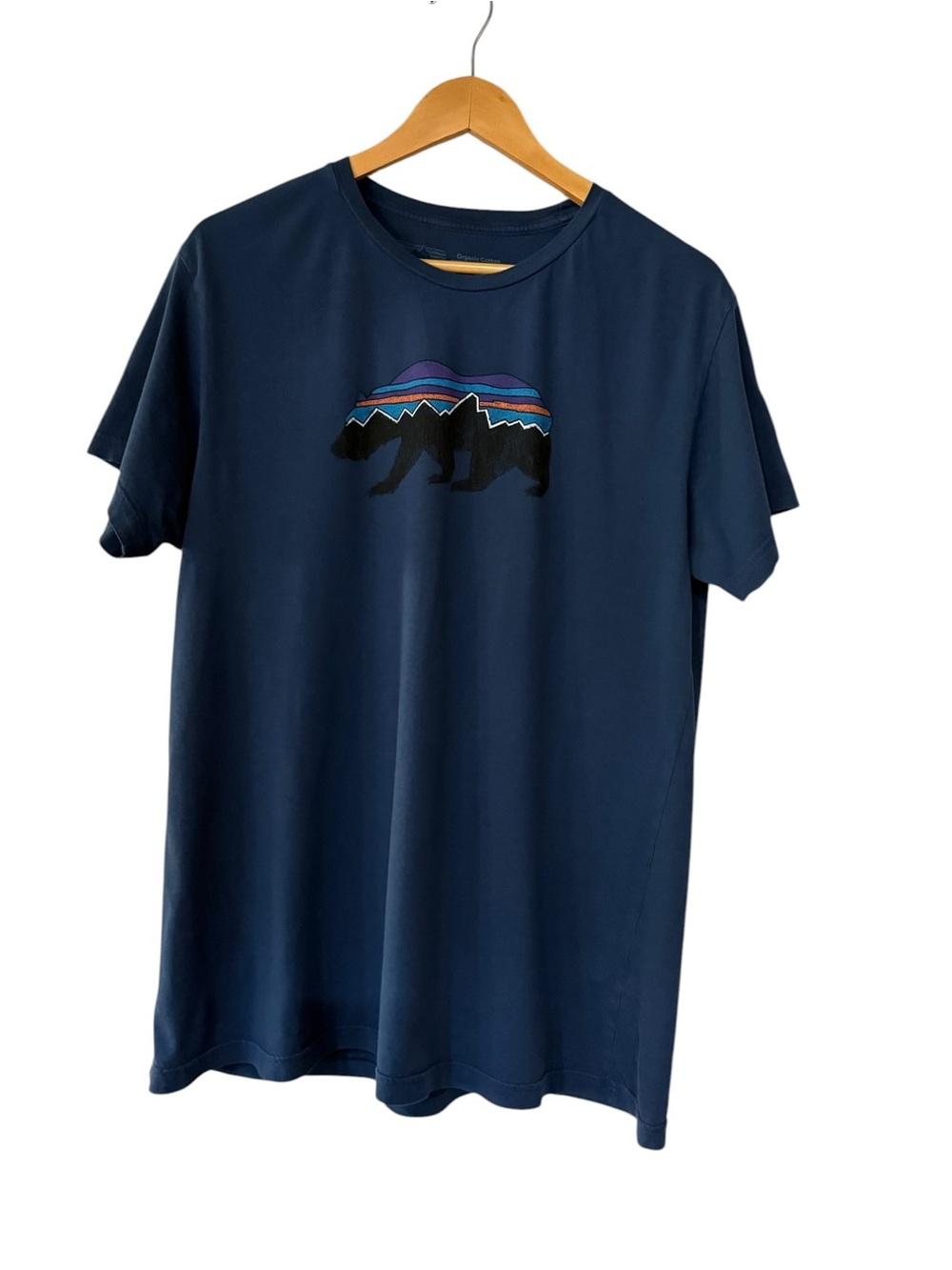 Patagonia Fitz Roy Bear Organic Short Sleeve Shirt